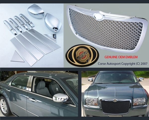 300 Accessory chrysler grilles