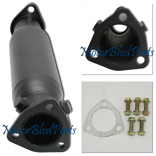 Straight pipe vs catalytic converter honda
