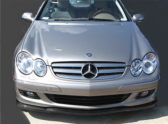 Mercedes w209 spoiler #4