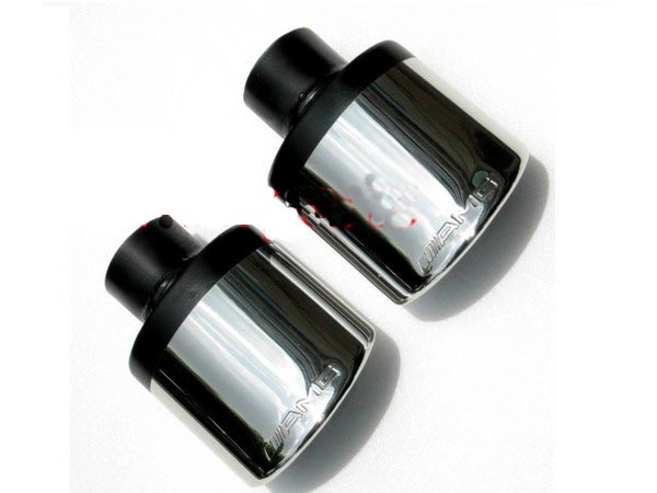 Mercedes w204 exhaust tips #6