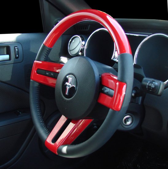 Mustangcustomsteeringwheel2005.... Custom steering wheel, Mustang