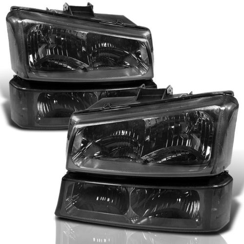 Silverado 20032006 Headlights + Bumper Lights Smoked